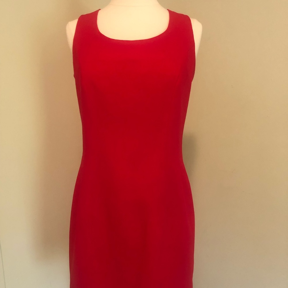 Dress Barn size 6 red dress